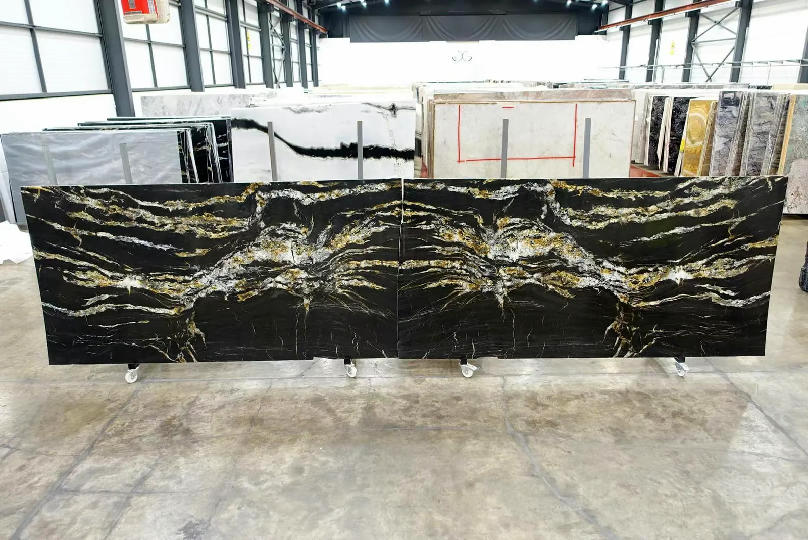 Belvedere: real slab in our warehouse