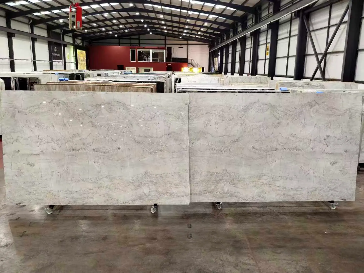 Dolce Vita: real slab in our warehouse