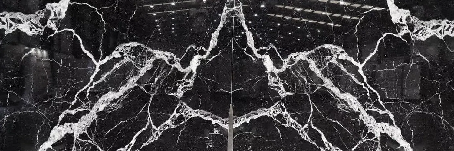 Black marble and stone: types, names and how to choose